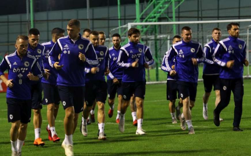 Reprezentacija BiH obavila trening uoči prijateljskog meča protiv Turske